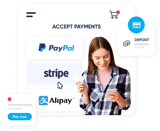 Accept payments image