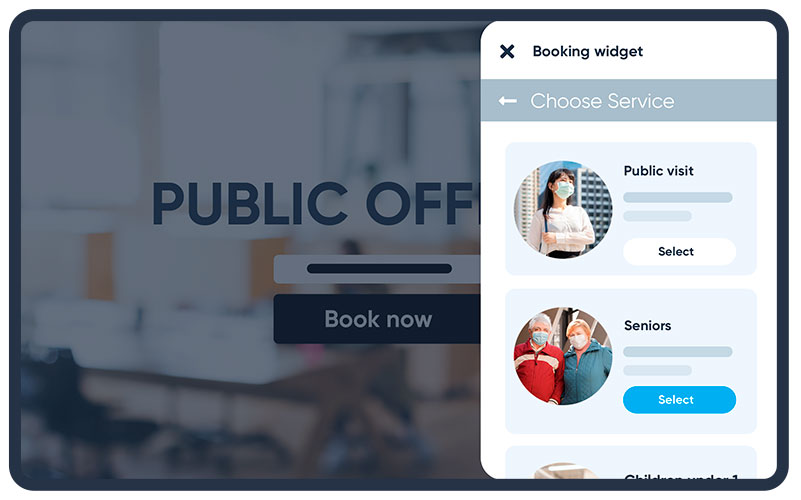 Booking system solution image