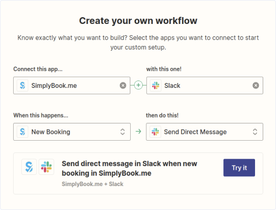 Zapier scheme